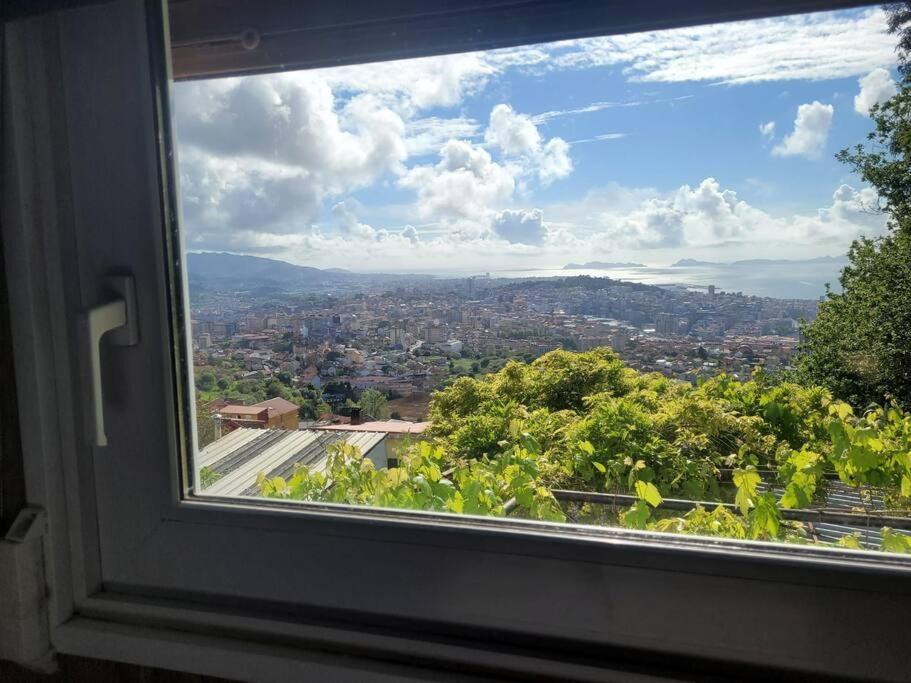 Acogedora Casa Con Vistas Panoramicas De Vigo Villa Ngoại thất bức ảnh