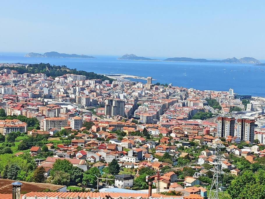 Acogedora Casa Con Vistas Panoramicas De Vigo Villa Ngoại thất bức ảnh